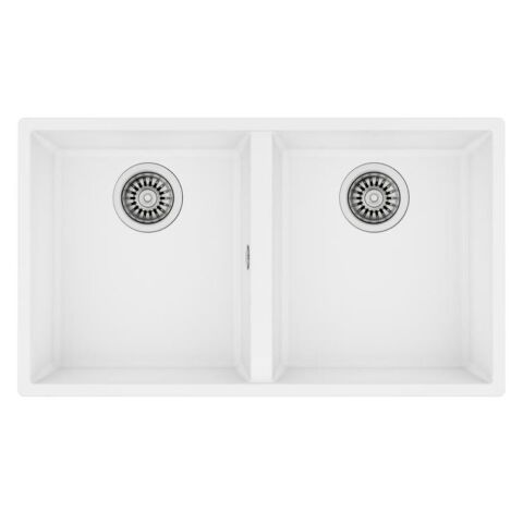 Teka Square 760 Beyaz Evye + ARK 938 Beyaz Batarya Set