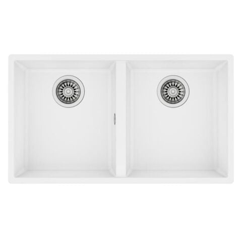 Teka Square 760 Beyaz Evye + ARK 938 Beyaz Batarya Set