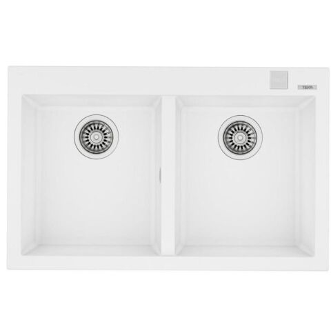 Teka Forsquare 790 Beyaz Evye + ARK 938 Beyaz Batarya Set