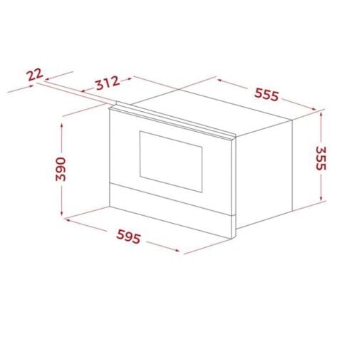Teka ML 8220 BIS L WH Beyaz Mikrodalga Fırın