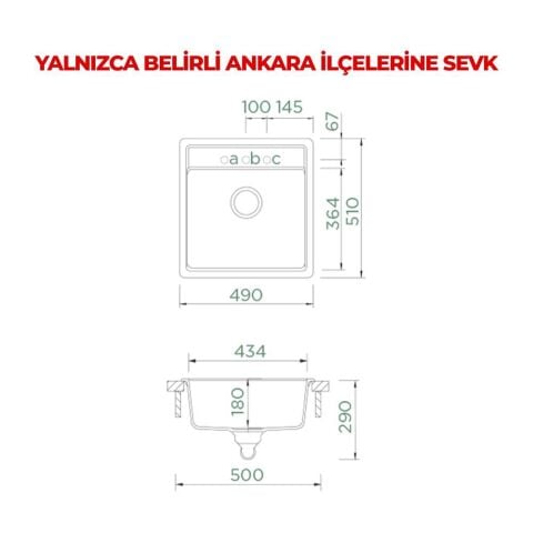 Schock Nemo N-100S Nero Granit Evye