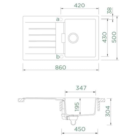 Schock Signus D-100 Magma Granit Evye
