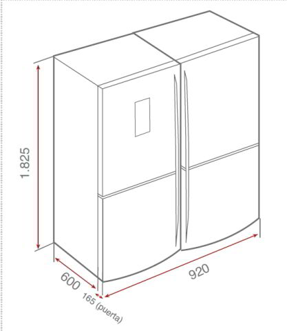 TEKA NFE4 900X GARDIROP TİPİ 4 KAPILI BUZDOLABI INOX