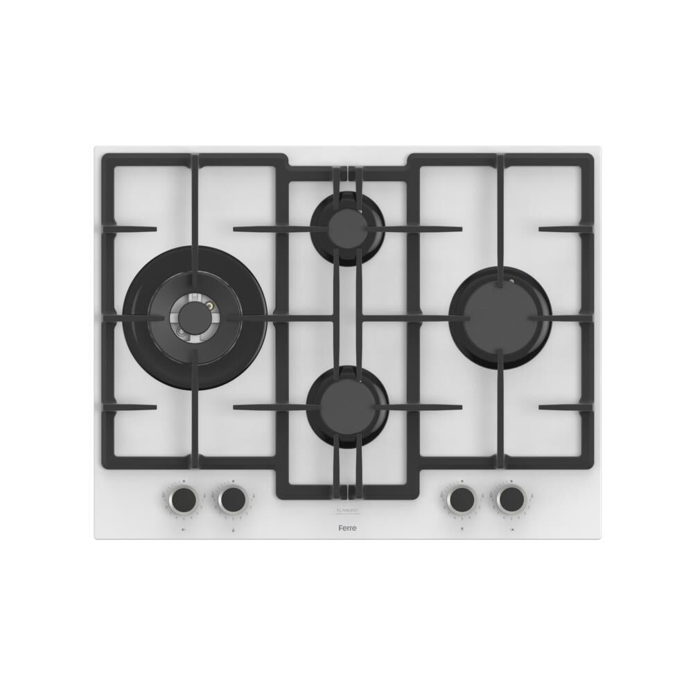 Ferre ED076 WFA 67 CM Kademe Kontrollü Beyaz Ocak