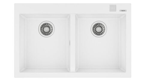 Teka Forsquare 790 Beyaz Granit Evye