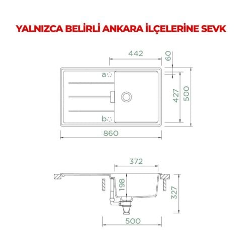 Schock Tia D-100 L Bronze Granit Evye