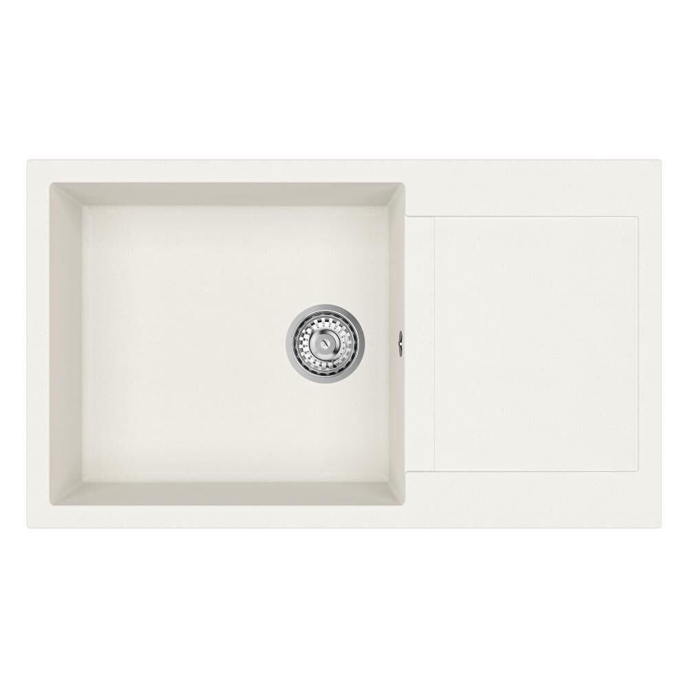 Teka Clivo 60 B-TQ Beyaz Granit Evye
