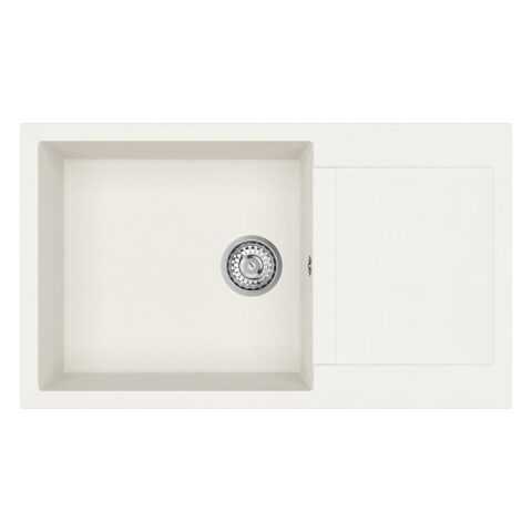 Teka Clivo 60 B-TQ Beyaz Granit Evye