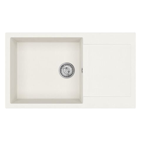 Teka Clivo 60 B-TQ Beyaz Granit Evye