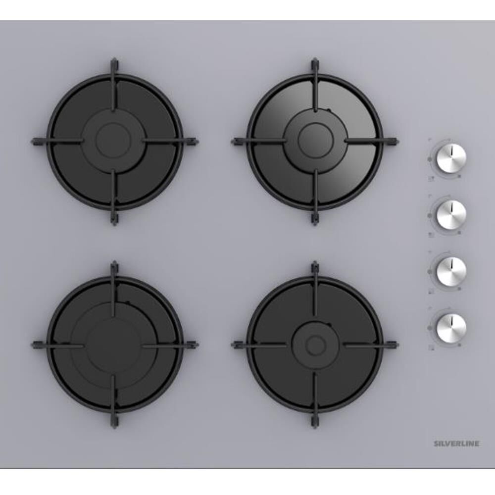 SİLVERLİNE CS5349S01 Gri Ankastre Ocak