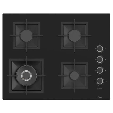 Ferre Siyah Ankastre Set (D080-SA - SC405-WFA 65 CM - XE64CS Fryart Steam Airfry & Buhar Destekli)
