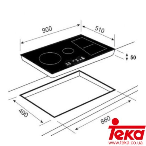 TEKA IRF 9480 TFT ANKASTRE İNDÜKSİYON OCAK