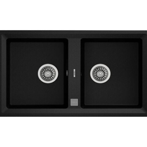 TEKA STONE 90 B-TG METALİK SİYAH GRANİT EVYE