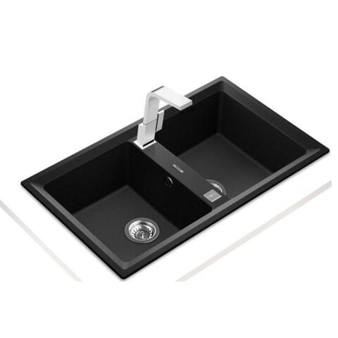 TEKA STONE 90 B-TG METALİK SİYAH GRANİT EVYE