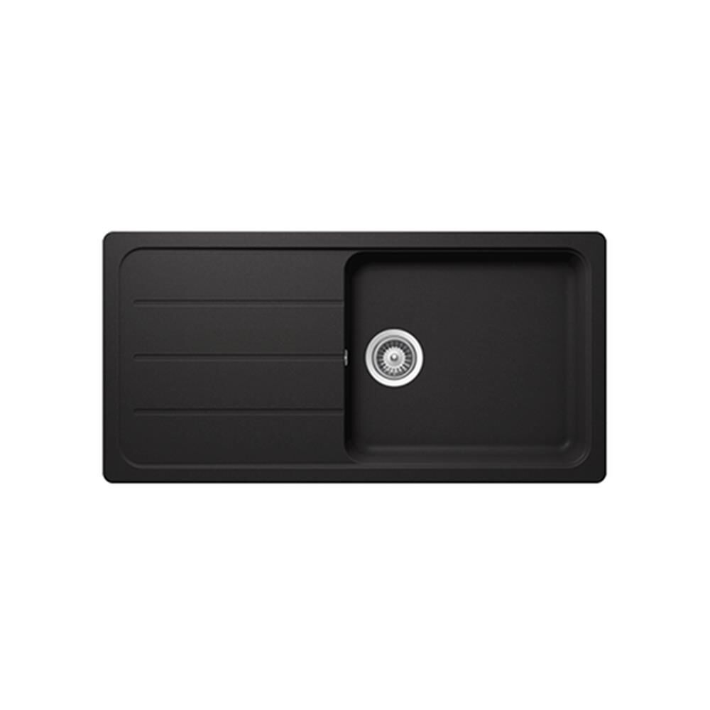 Ukinox Margareta D-100 L Siyah Granit Evye