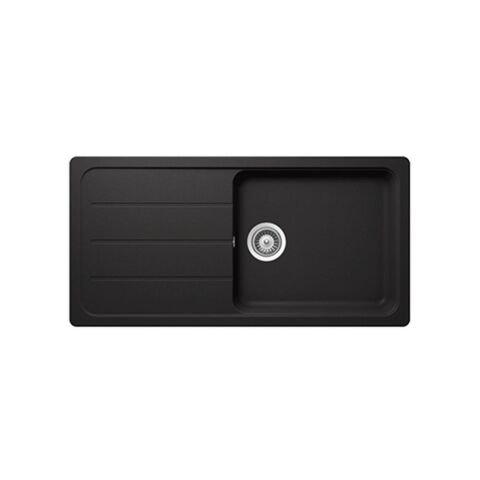 Ukinox Margareta D-100 L Siyah Granit Evye