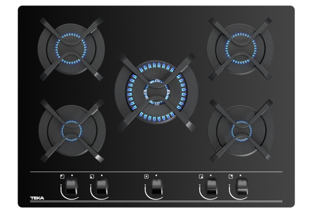 Teka GBC 75030 KBN Siyah Ankastre Ocak