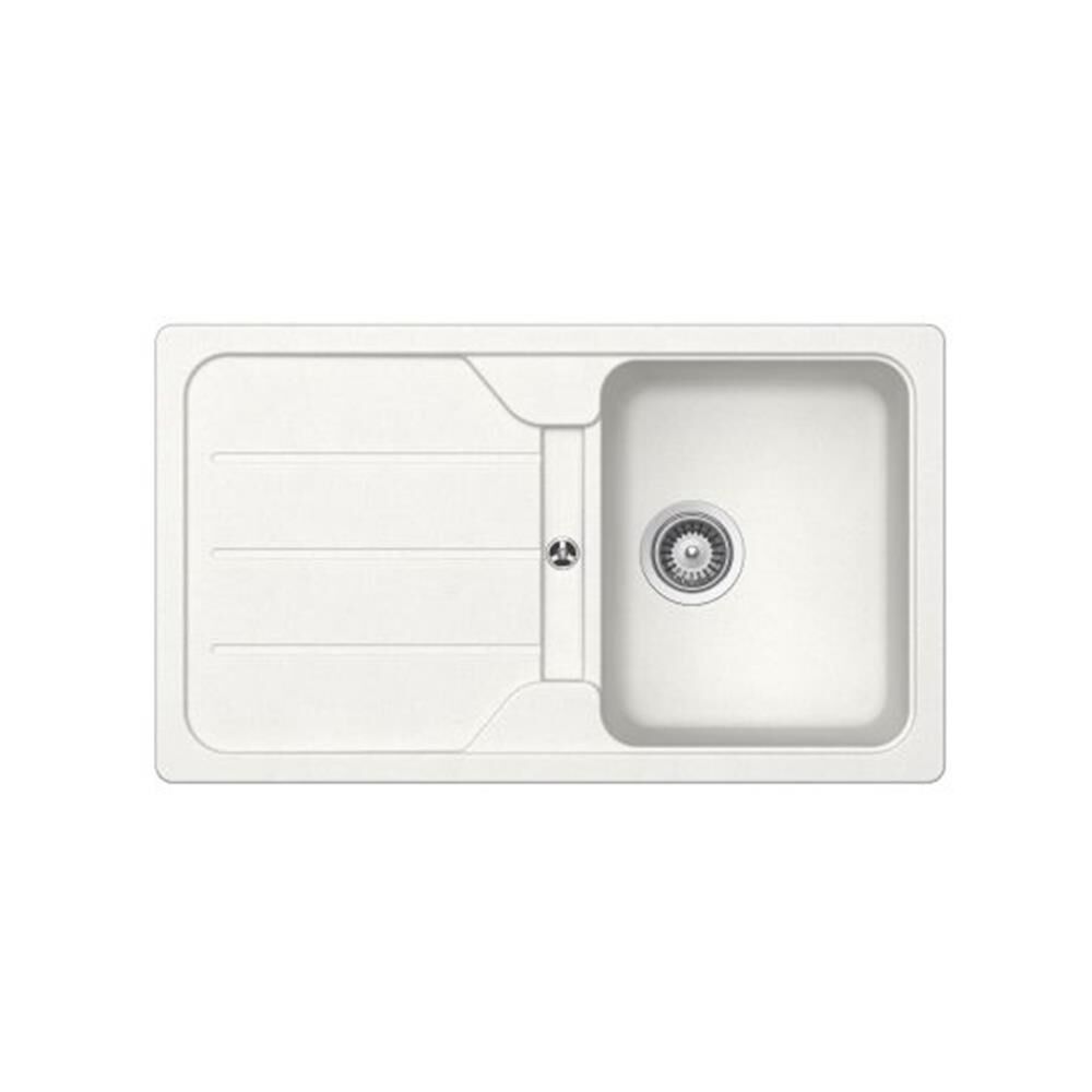 Ukinox Margareta D-100 Beyaz Granit Evye