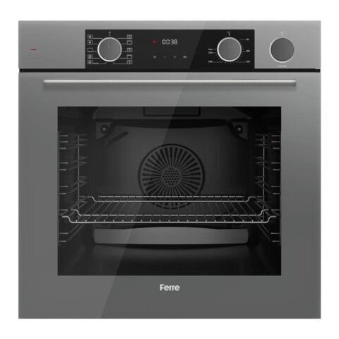 Ferre Gri Ankastre Set (D082-SA - SS038 75 CM - XE64CPR Fryart Steam Airfry & Buhar Destekli)