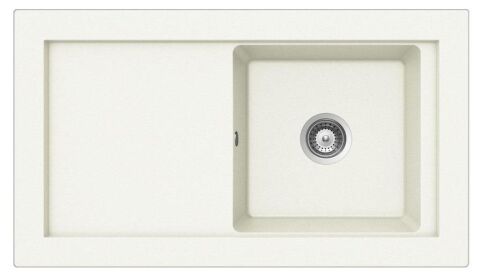TEKA AURA 45 B TG BEYAZ TEZGAHÜSTÜ GRANİT EVYE