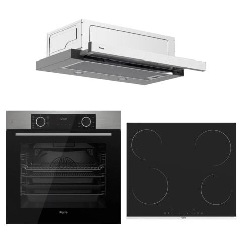 Ferre İnox Ankastre Set (D038 - MS261 - XE63MI Fryart Airfry )