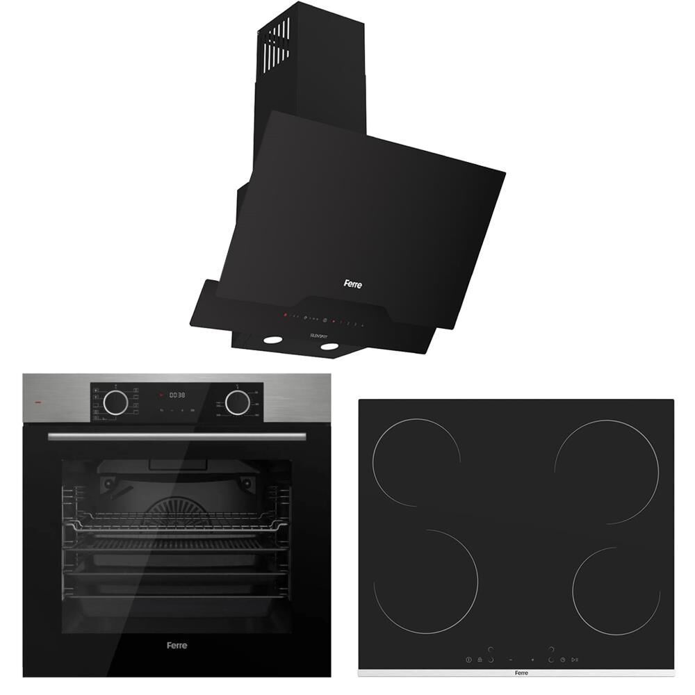Ferre İnox Ankastre Set (D063 SA - MS261 - XE63MI Fryart Airfry)