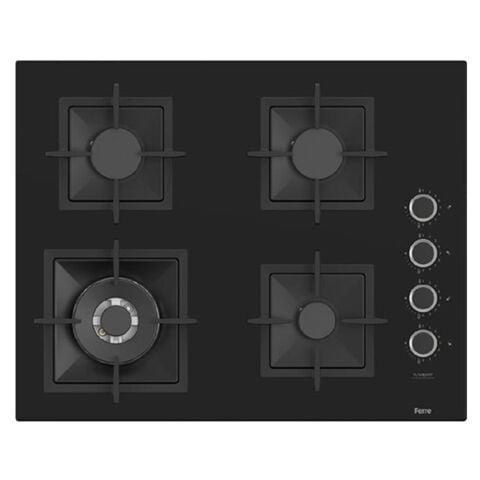 Ferre Siyah Ankastre Set (D063 SA  - SC405 WFA - QEP64CS Fryart Steam & Airfry )