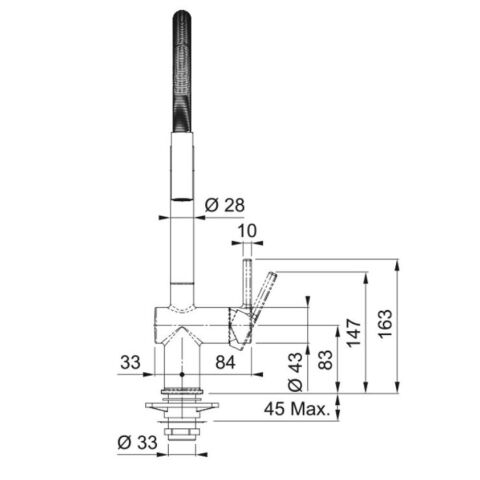FRANKE ACTİVE PLUS SEMİ PRO KROM BATARYA
