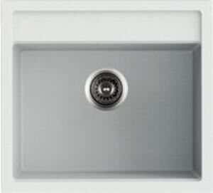 UKİNOX WALTZ 560 BEYAZ TEZGAHÜSTÜ GRANİT MUTFAK EVYESİ