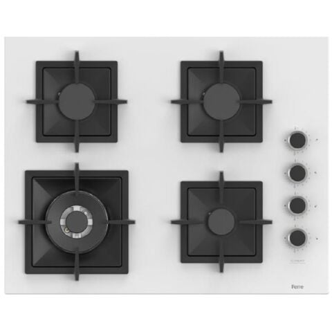 Ferre Beyaz Ankastre Set (D064 SA  - SC406 WFA - QEP64CB Fryart Steam & Airfry )