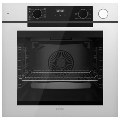 Ferre Beyaz Ankastre Set (D064 SA  - SC406 WFA - QEP64CB Fryart Steam & Airfry )