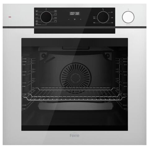 Ferre Beyaz Ankastre Set (D064 SA  - SC406 WFA - QEP64CB Fryart Steam & Airfry )