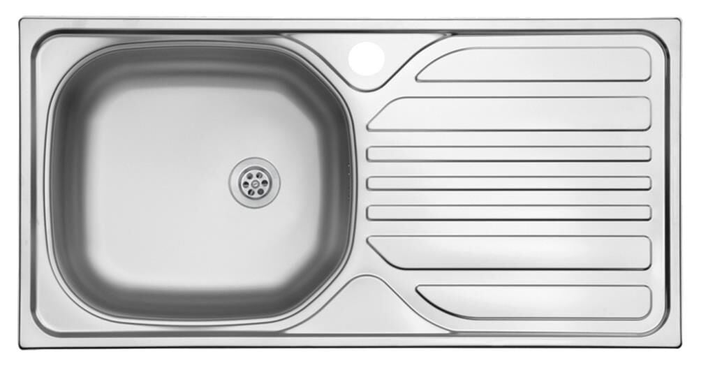 Ukinox Barton Sağ Damlalıklı Mikro Keten Mutfak Evyesi