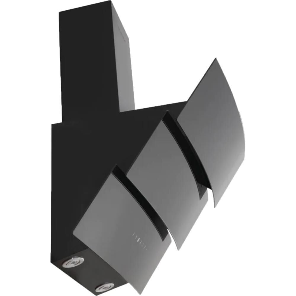 Ukinox Vega 60 Davlumbaz Siyah Cam