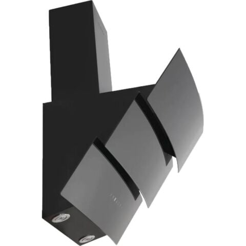 Ukinox Vega 60 Davlumbaz Siyah Cam