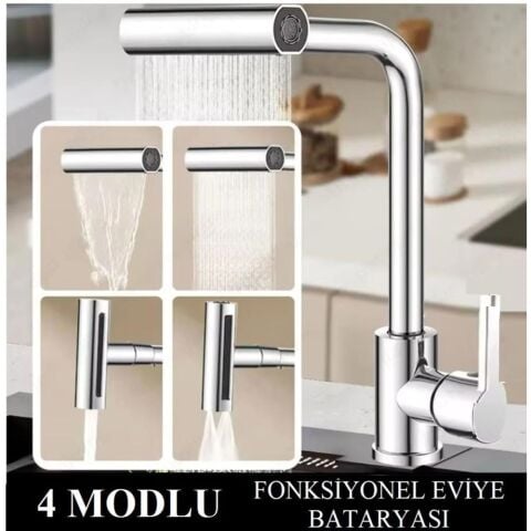 Rena Krom Çok Modlu Spiralli Evye Bataryası