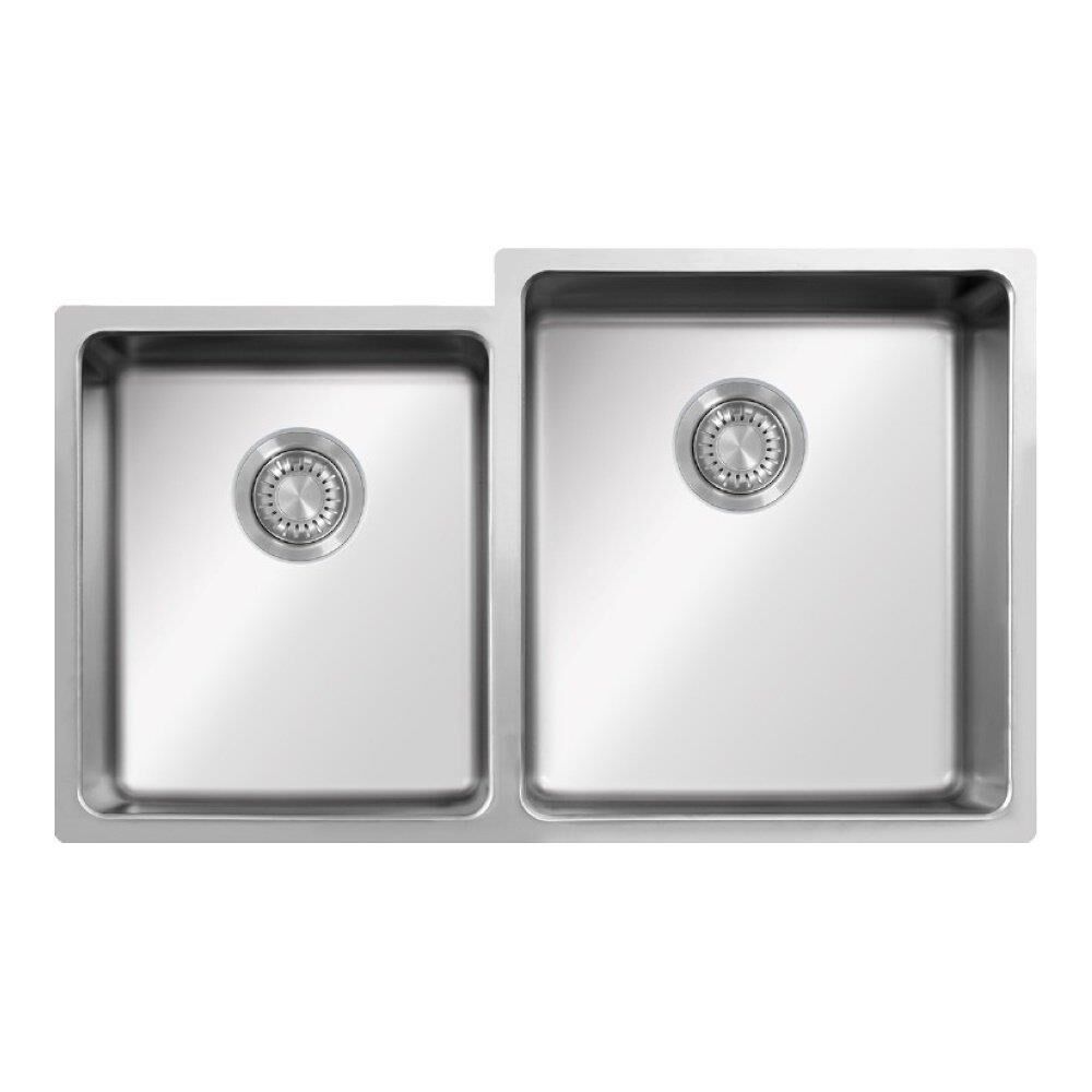 Ukinox ME 400.60.40 Küçük Göz Sol Tezgah Altı Mutfak Evyesi