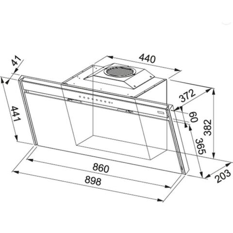 FRANKE FRAMES BY FRANKE FS VT 906 W XS CH ALMOND DAVLUMBAZ