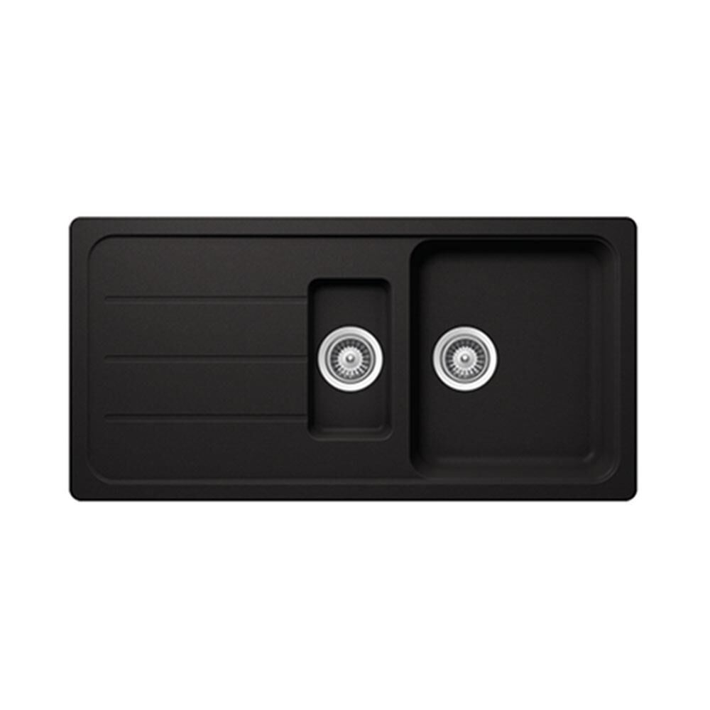 Ukinox Margareta D-150 L Siyah Granit Evye