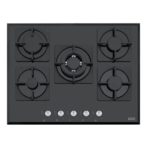 Franke Siyah Airfry Ankastre Set (FMA 97 P AS TBK - Franke FHNS 705 4G TC BK C - Franke FPJ 615 V BK A / 600)