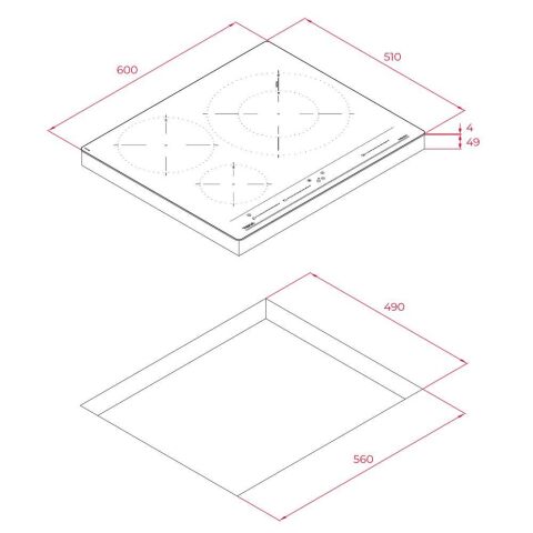 Teka IBC 63320 BK MSS İndüksiyon Ocak