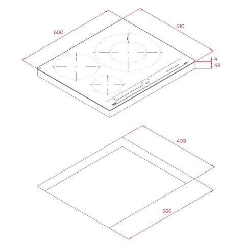 Teka IBC 63320 BK MSS İndüksiyon Ocak