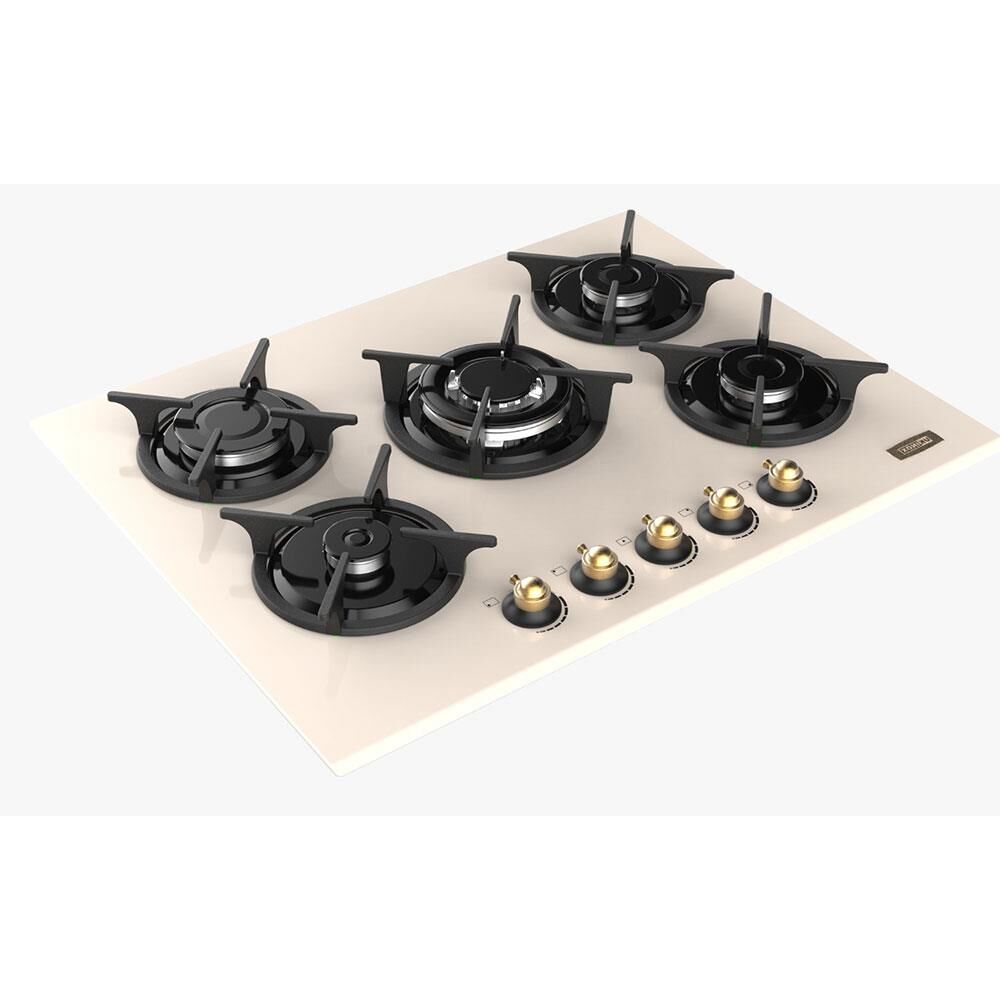 Ukinox Antique Diablo 70 İvory Cam Ocak