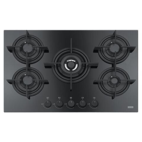 Franke Siyah Airfry Ankastre Set (FMA 97 P AS TBK - Franke FHCR 755 4G HE BK C - Franke FNO 605 BK)