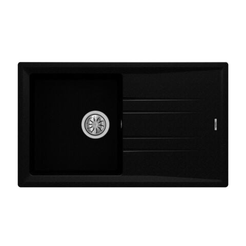 Teka STONE 50 B-TG Metalik Siyah Kumandasız Sifonlu