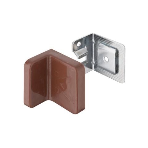 Hafele WCH04 L Dolap Askı Elemanı Kahverengi Vidalı