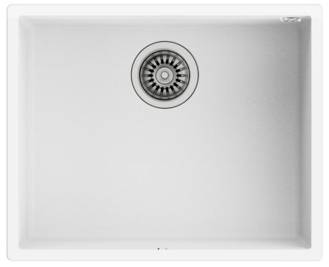 Teka Square 50.40 TG Tezgah Altı Beyaz Granit Mutfak Evyesi