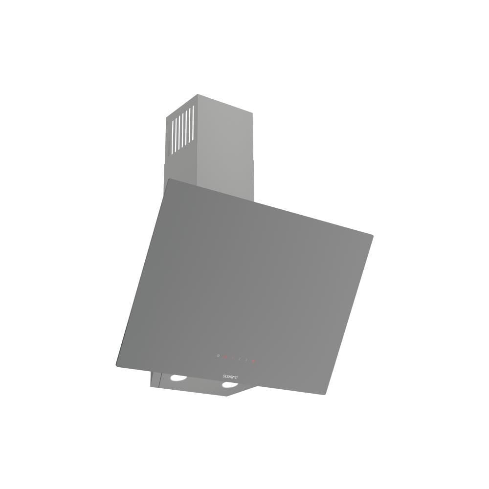Ferre D079 SILENT ART Tek Cam Dijital Gri Davlumbaz