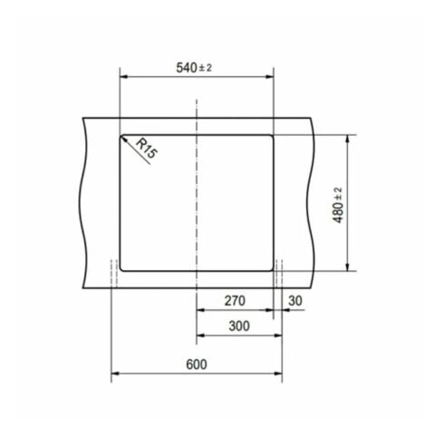 FRANKE URBAN UBG 610-56 Bianco Granit  Evye