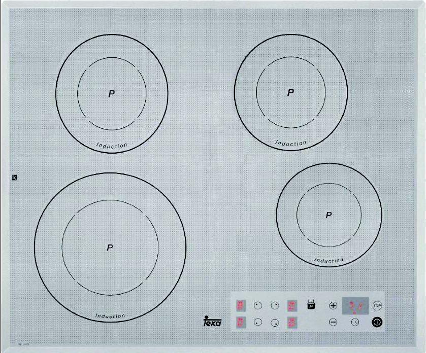 TEKA IQ 644 ŞAMPANYA RENGİ İNDÜKSİYONLU OCAK